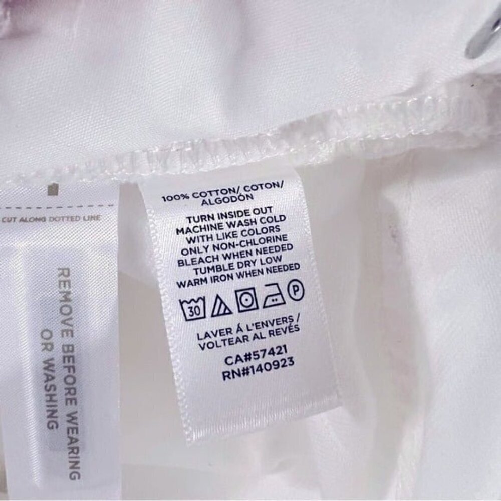Loft NWT High Waist White Distressed Slim Pocket Boyfriend Jeans Size 26/2 - Picture 11 of 12